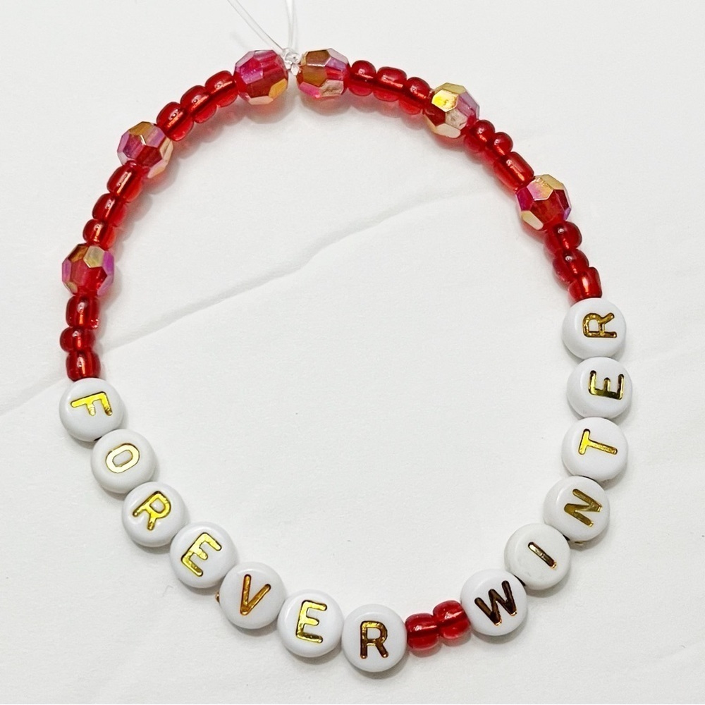 Taylor Swift Friendship Bracelet Red Forever Winter